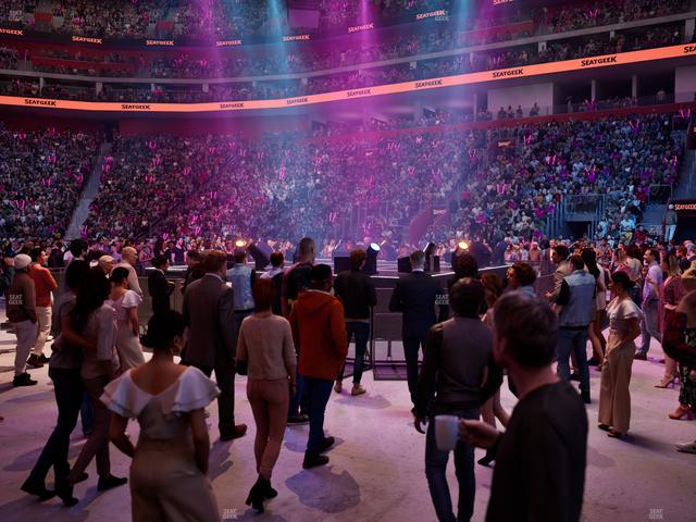 Little Caesars Arena - Section 108 Seat View
