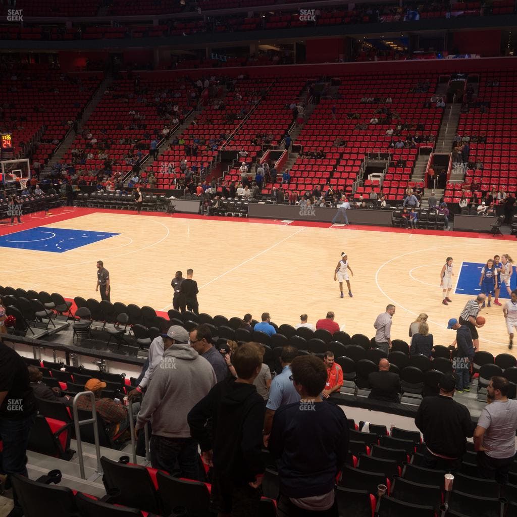 Little Caesars Arena - Section 108 Seat View