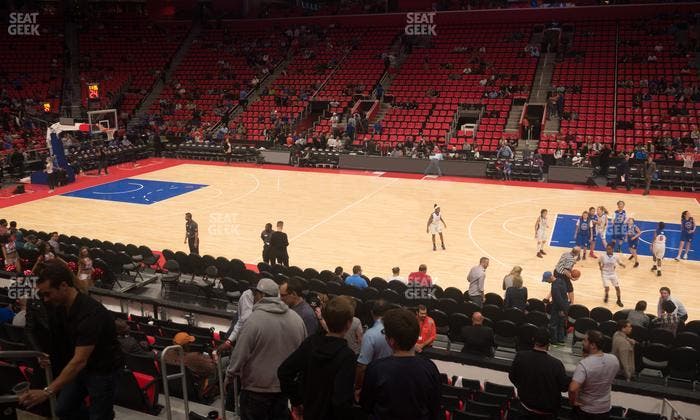 Little Caesars Arena - Section 108 Seat View
