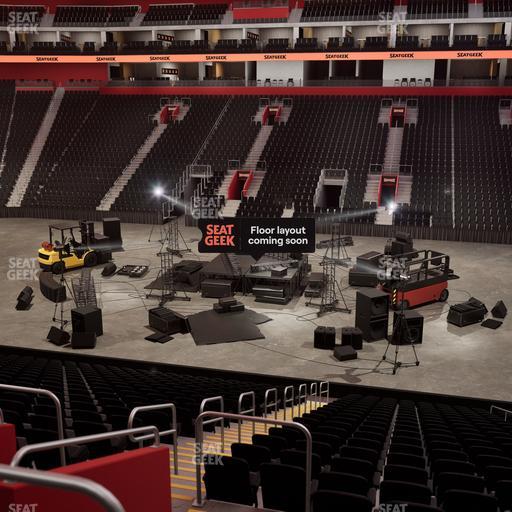 Little Caesars Arena - Section 108 Seat View
