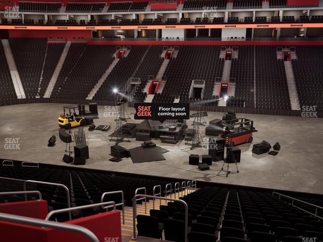 Little Caesars Arena - Section 108 Seat View