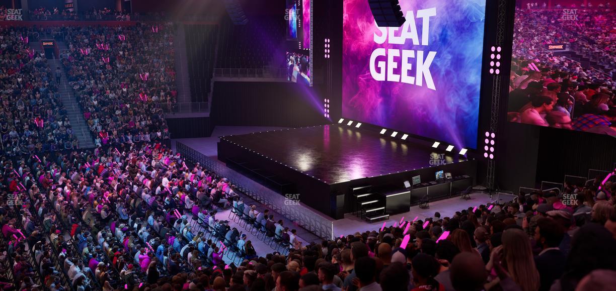 Little Caesars Arena - Section 108 Seat View