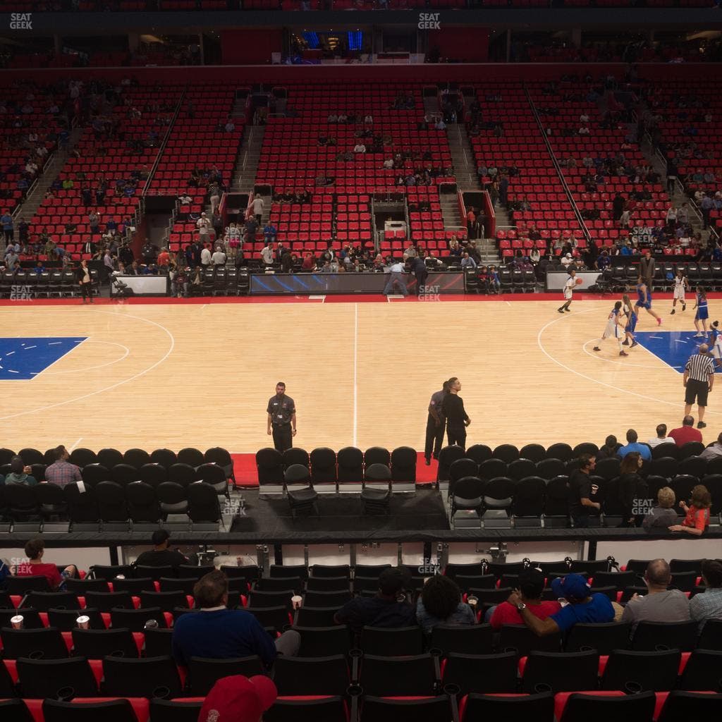 Little Caesars Arena - Section 109 Seat View