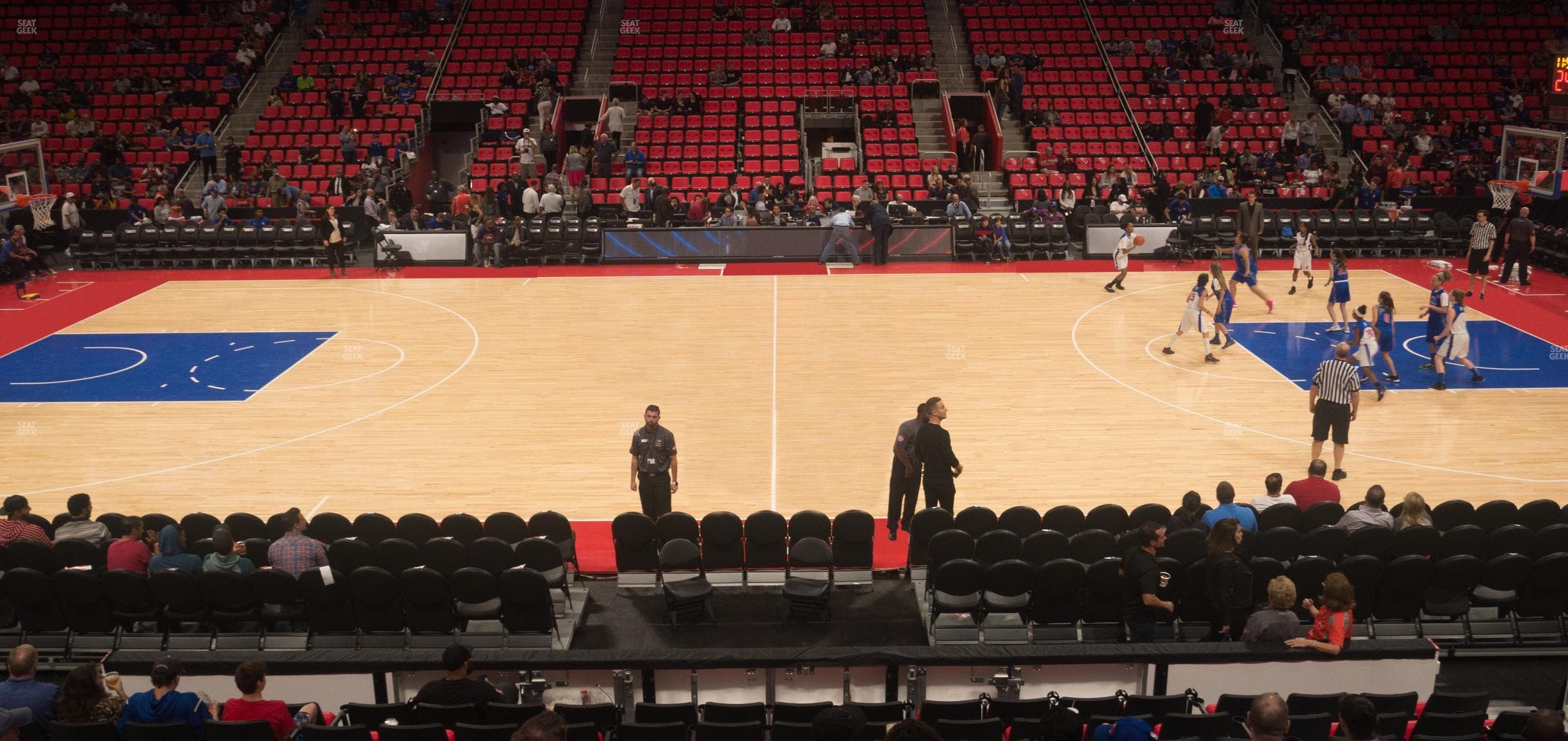 Little Caesars Arena - Section 109 Seat View