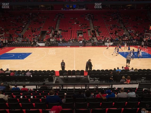Little Caesars Arena - Section 109 Seat View Little Caesars Arena - Section 109 Seat View