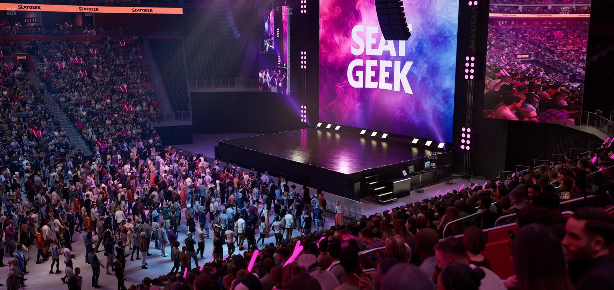 Little Caesars Arena - Section 109 Seat View