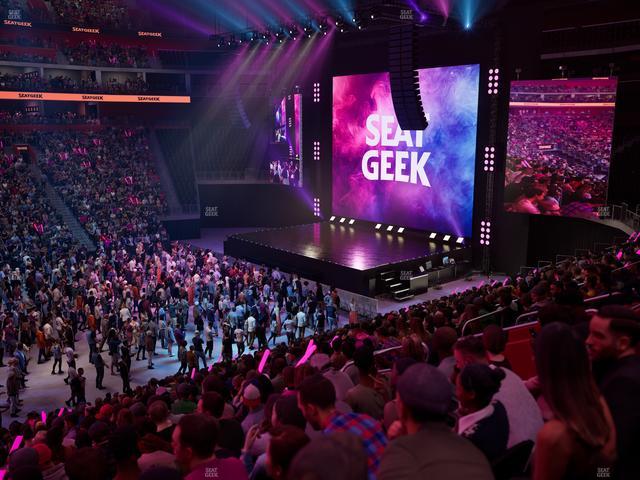 Little Caesars Arena - Section 109 Seat View