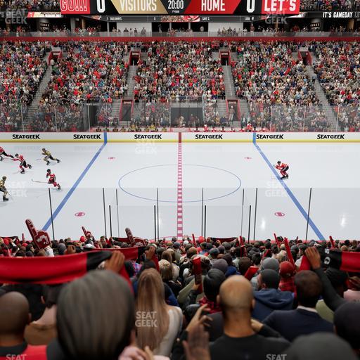 Little Caesars Arena - Section 109 Seat View