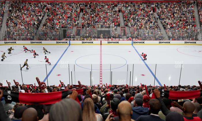 Little Caesars Arena - Section 109 Seat View