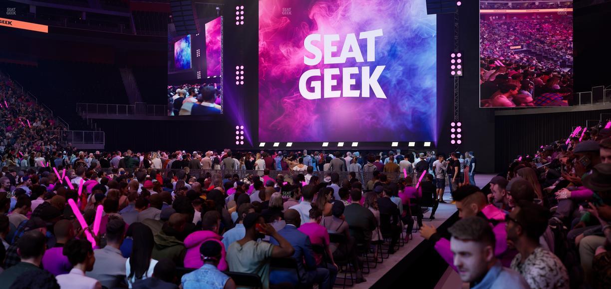 Little Caesars Arena - Section 110 Seat View