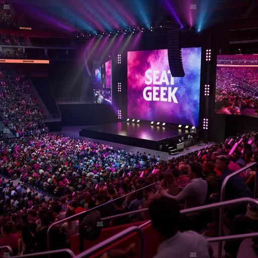 Little Caesars Arena - Section 110 Seat View