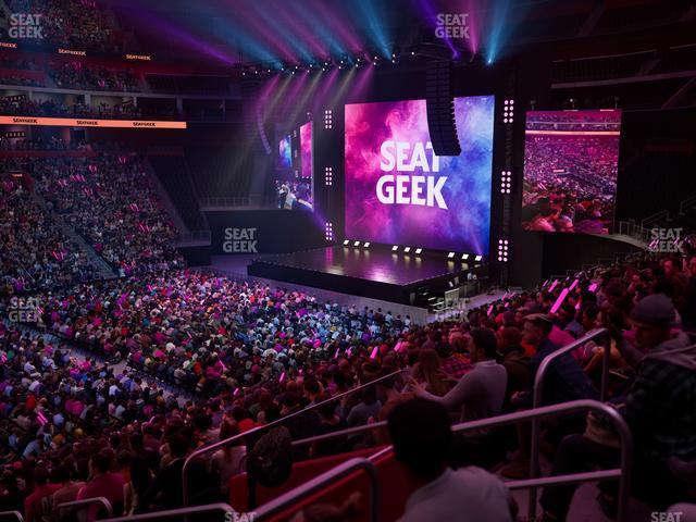 Little Caesars Arena - Section 110 Seat View