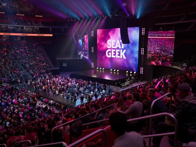 Little Caesars Arena - Section 110 Seat View