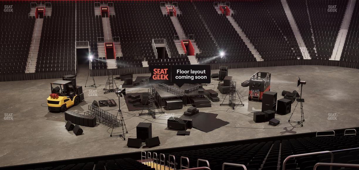 Little Caesars Arena - Section 110 Seat View