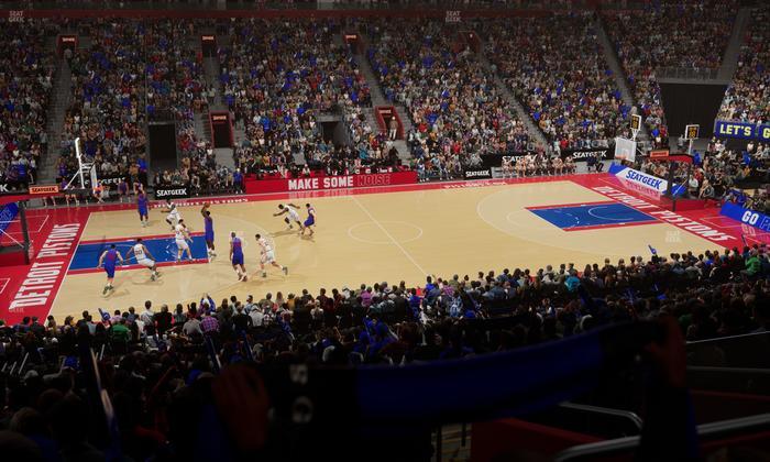 Little Caesars Arena - Section 110 Seat View