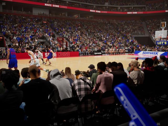 Little Caesars Arena - Section 110 Seat View