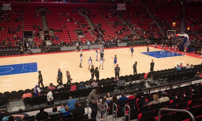 Little Caesars Arena - Section 110 Seat View