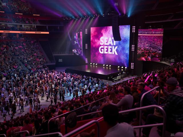 Little Caesars Arena - Section 110 Seat View