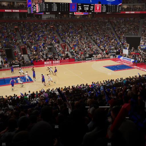 Little Caesars Arena - Section 111 Seat View