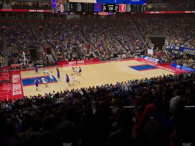 Little Caesars Arena - Section 111 Seat View