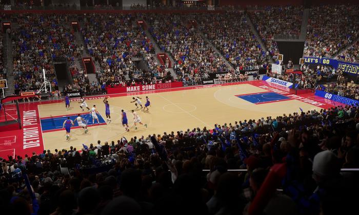 Little Caesars Arena - Section 111 Seat View