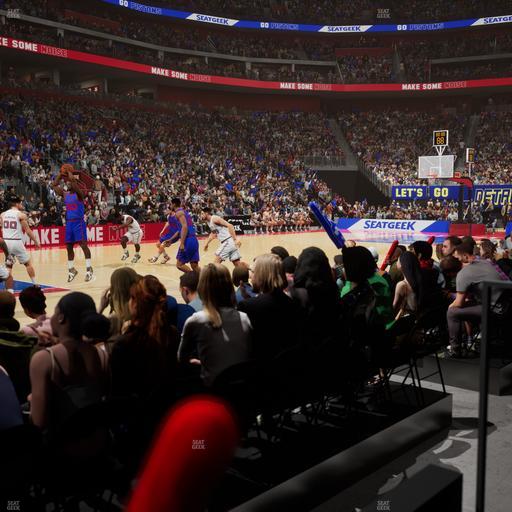Little Caesars Arena - Section 111 Seat View