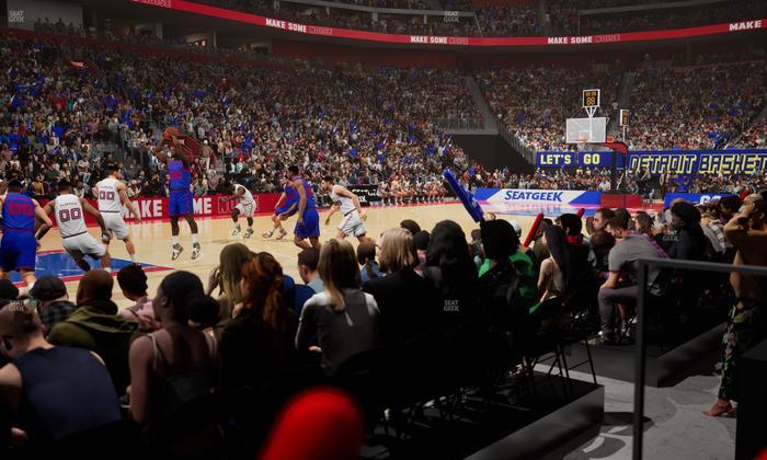 Little Caesars Arena - Section 111 Seat View