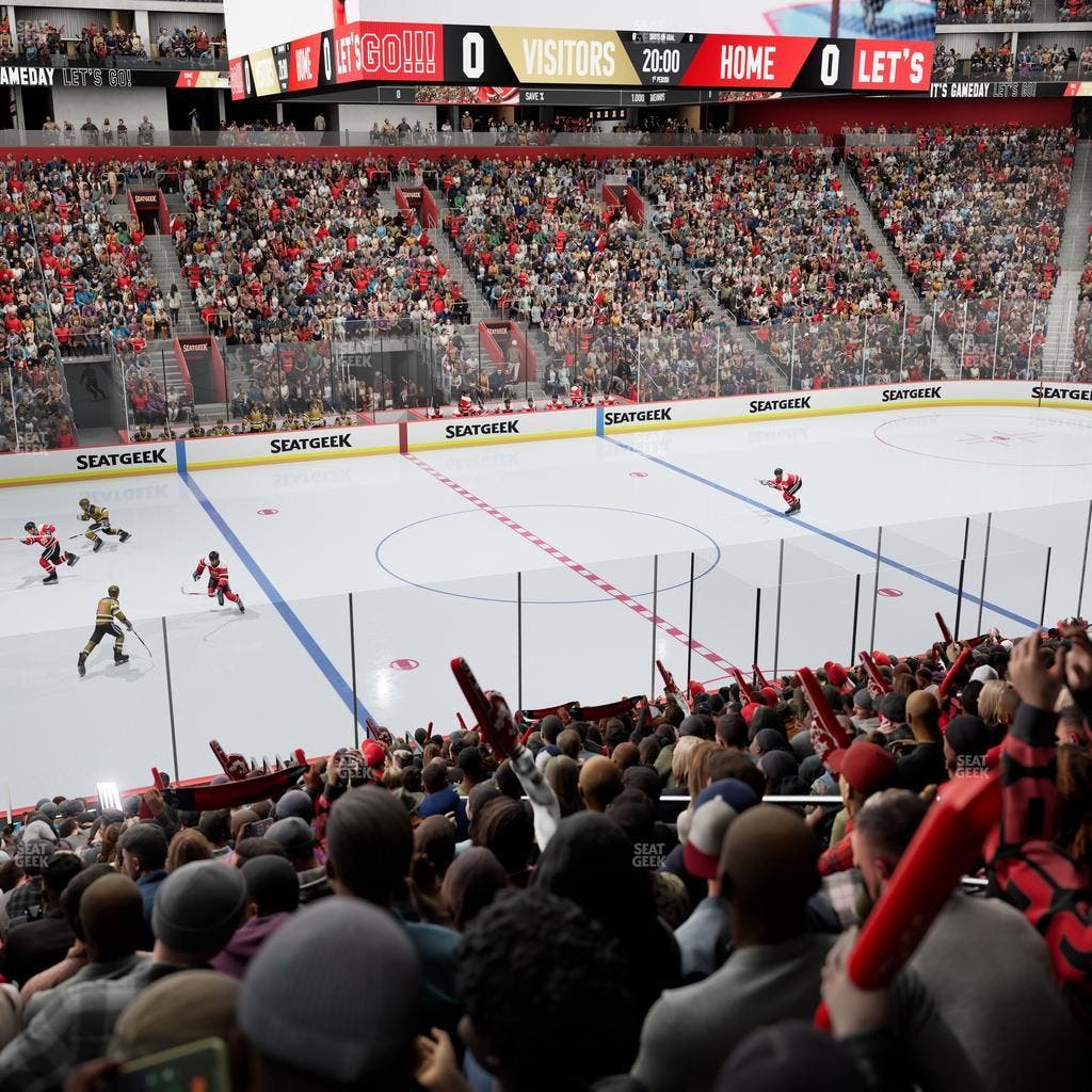Little Caesars Arena - Section 111 Seat View