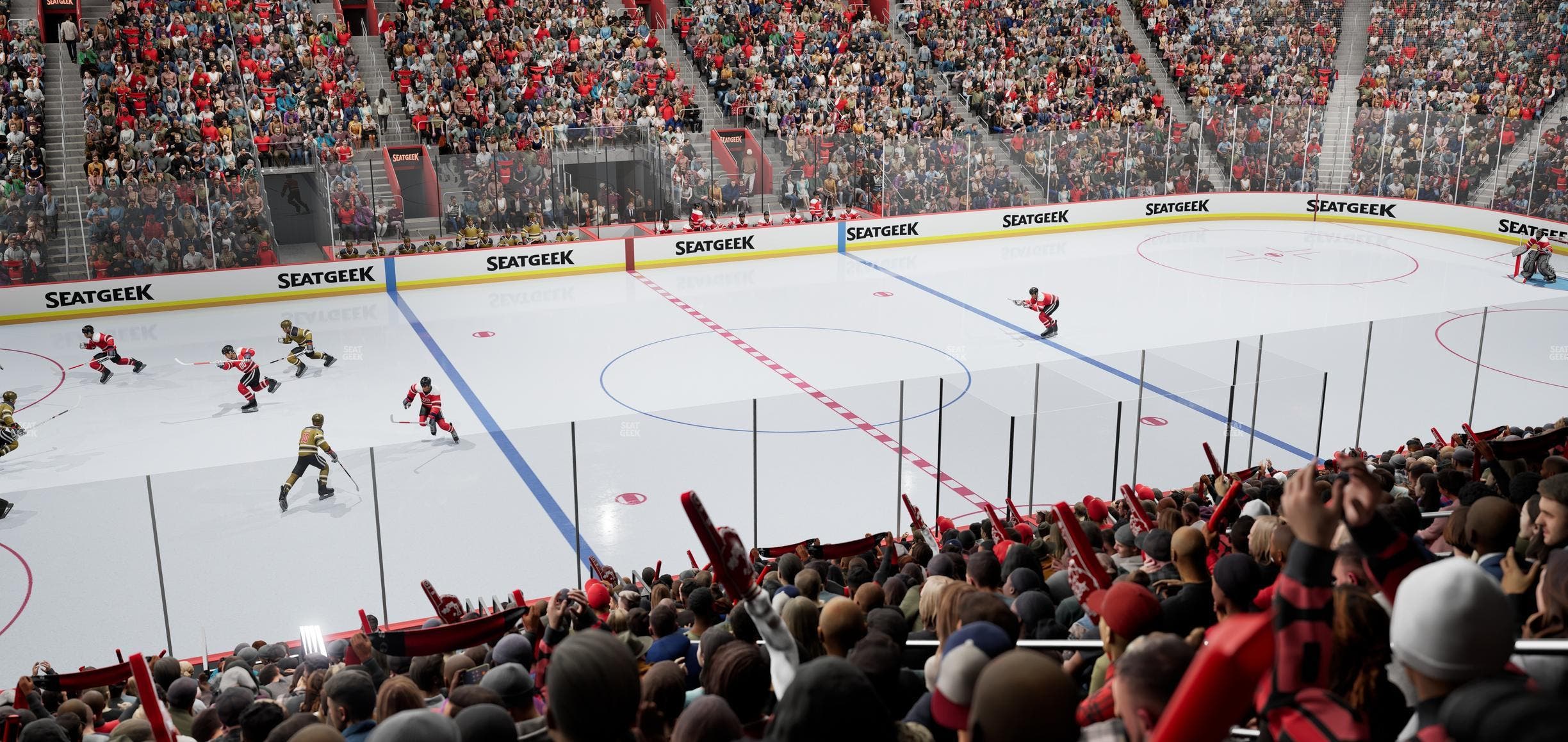 Little Caesars Arena - Section 111 Seat View