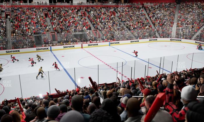 Little Caesars Arena - Section 111 Seat View