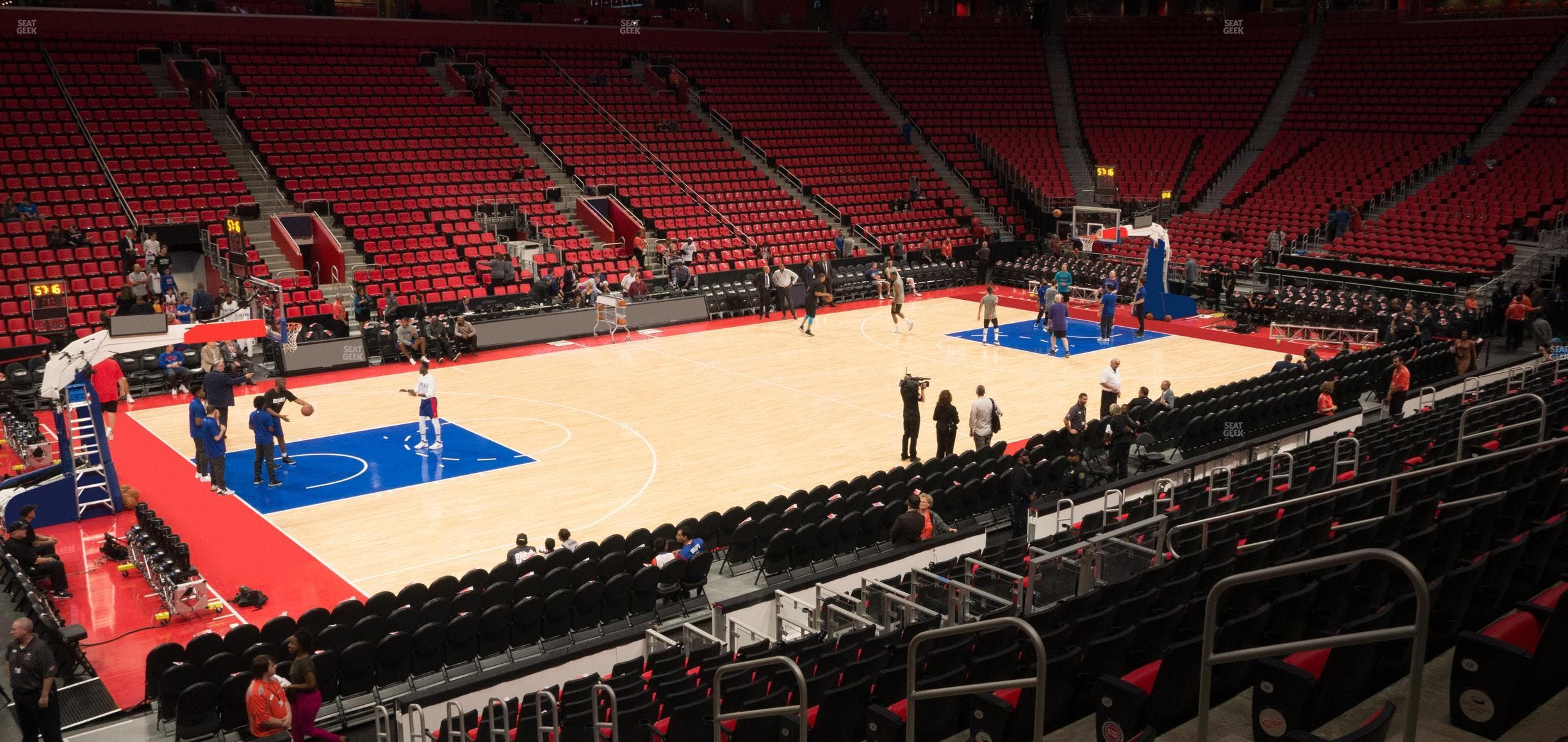 Little Caesars Arena - Section 112 Seat View