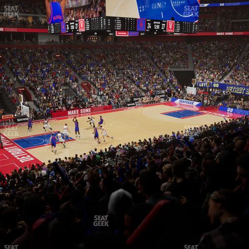 Little Caesars Arena - Section 112 Seat View