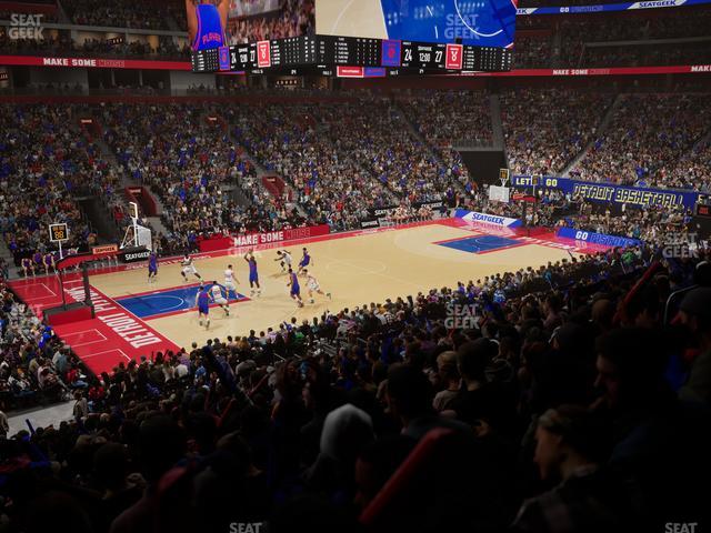 Little Caesars Arena - Section 112 Seat View