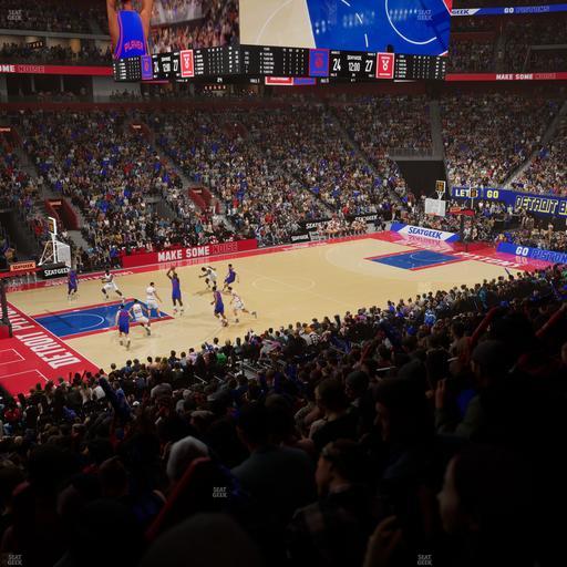 Little Caesars Arena - Section 112 Seat View
