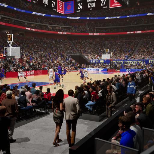 Little Caesars Arena - Section 113 A Seat View