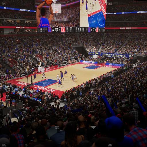 Little Caesars Arena - Section 113 Seat View