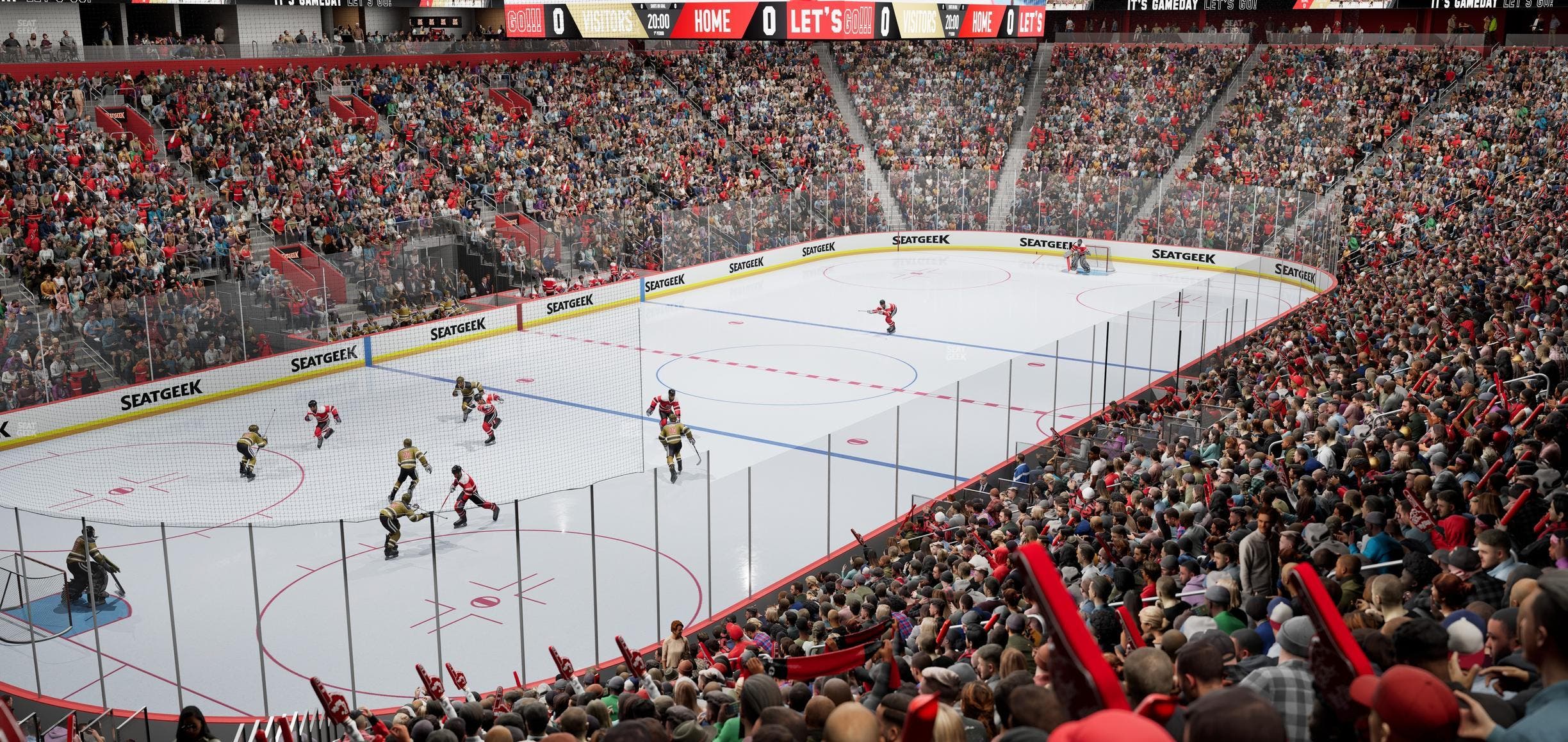 Little Caesars Arena - Section 113 Seat View