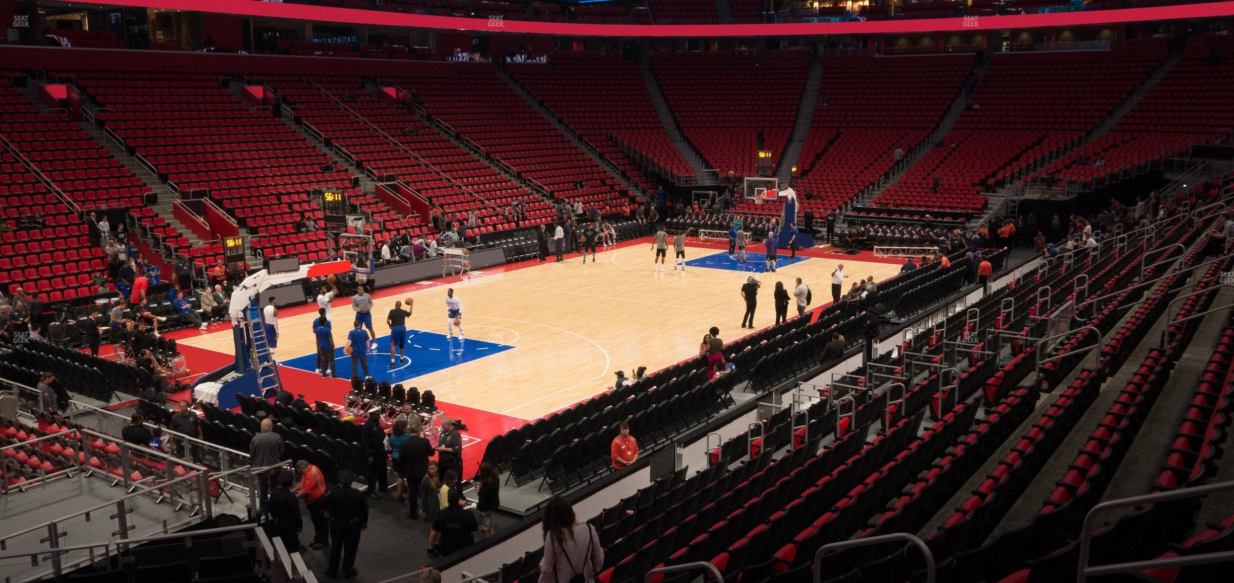 Little Caesars Arena - Section 113 Seat View