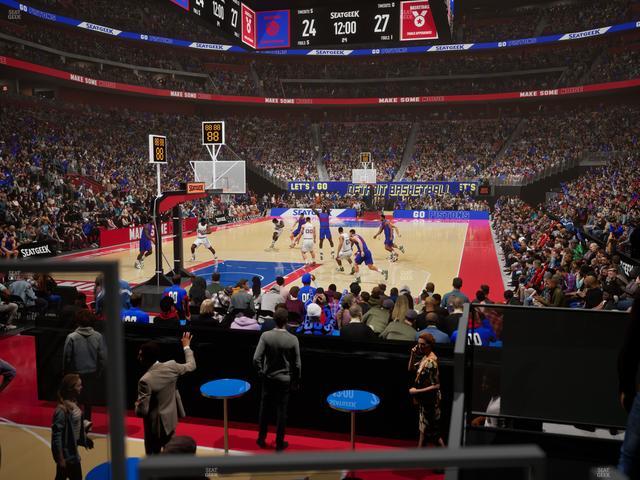 Little Caesars Arena - Section 114 Seat View