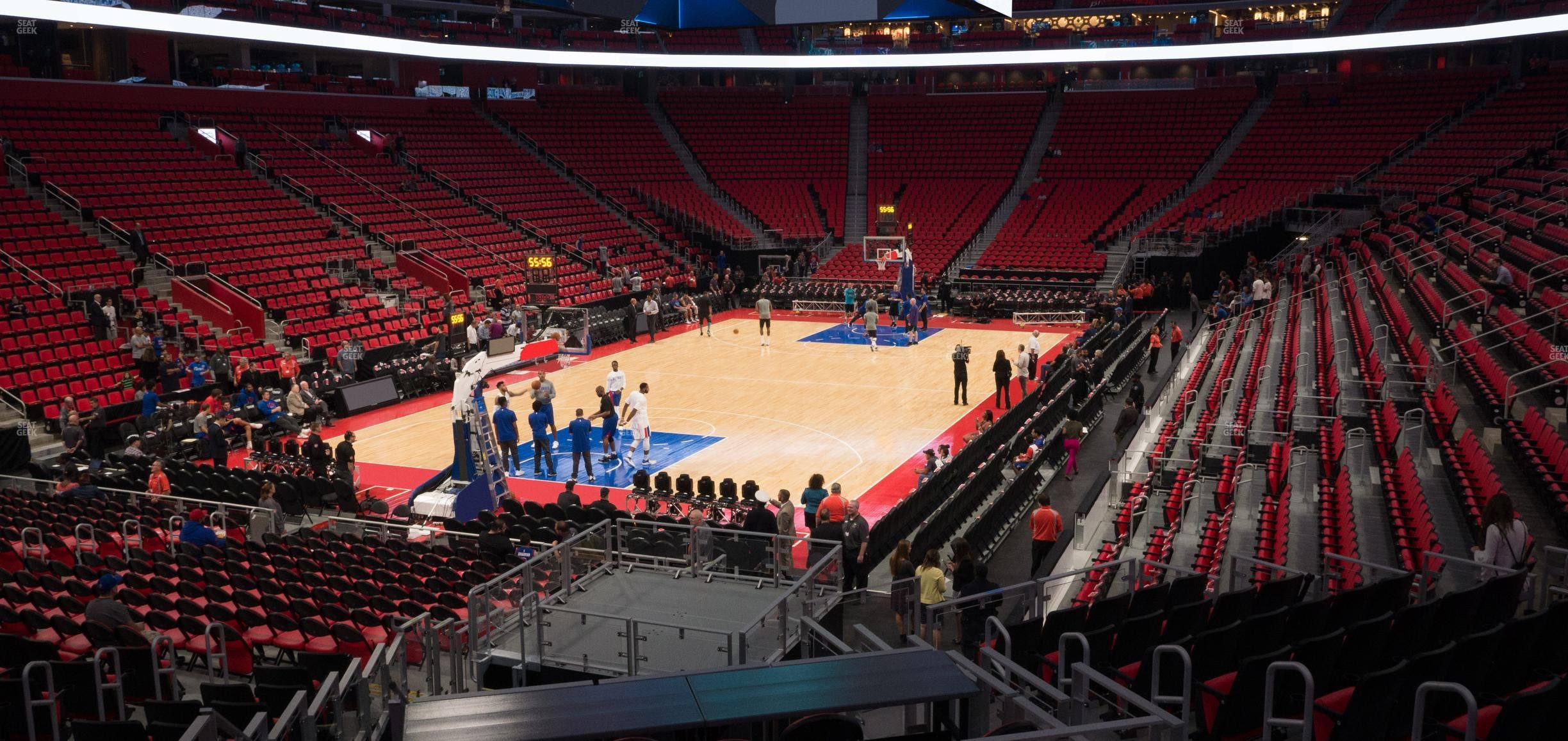 Little Caesars Arena - Section 114 Seat View