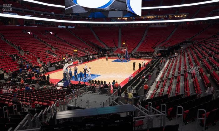 Little Caesars Arena - Section 114 Seat View