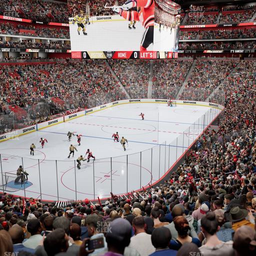 Little Caesars Arena - Section 114 Seat View
