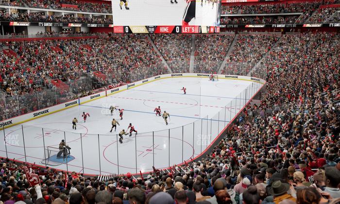 Little Caesars Arena - Section 114 Seat View