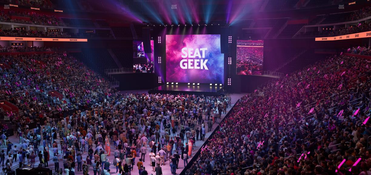 Little Caesars Arena - Section 114 Seat View