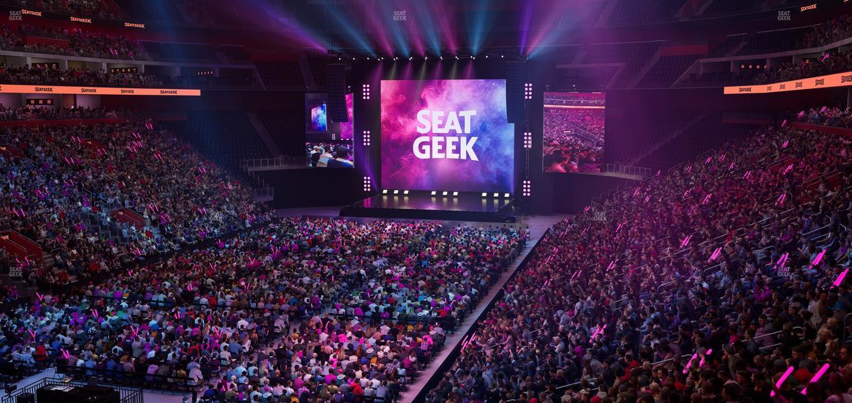 Little Caesars Arena - Section 114 Seat View