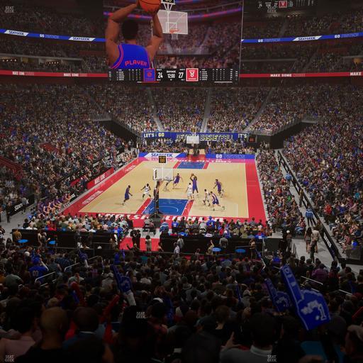 Little Caesars Arena - Section 115 Seat View