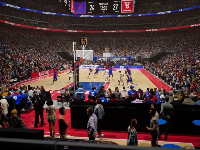 Little Caesars Arena - Section 115 Seat View