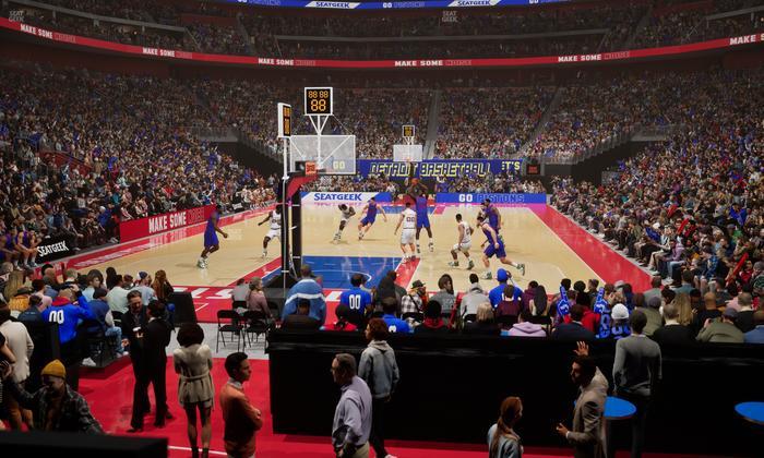 Little Caesars Arena - Section 115 Seat View