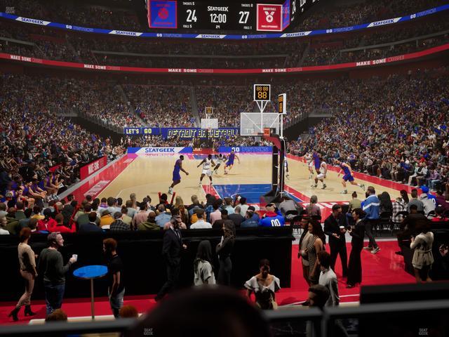 Little Caesars Arena - Section 116 Seat View