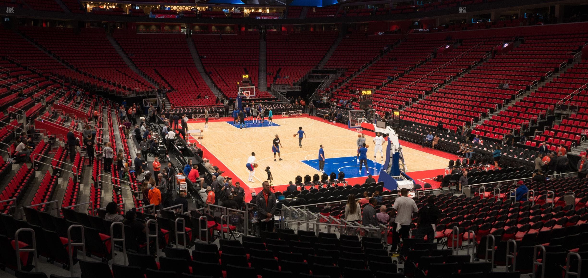 Little Caesars Arena - Section 117 Seat View